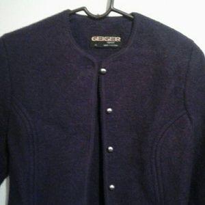 GEIGER WOOL JACKET AUSTRIA SIZE 42